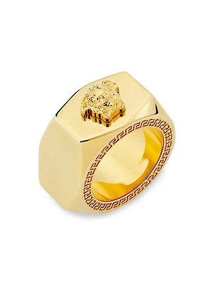 Nuts & Bolts Goldtone Ring