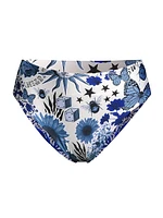 Penelope Floral Reversible Bikini Bottoms