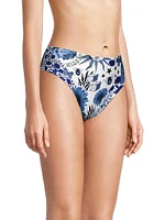 Penelope Floral Reversible Bikini Bottoms