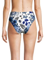 Penelope Floral Reversible Bikini Bottoms