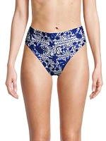 Penelope Floral Reversible Bikini Bottoms