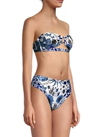 Diving Into Dreams Darya Bandeau Bikini Top