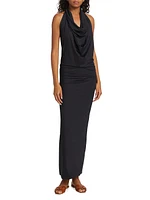 Ever Keira Cowl-Neck Maxi Dress