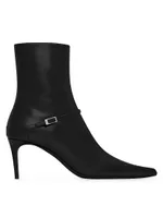 Vendome Booties Glazed Leather