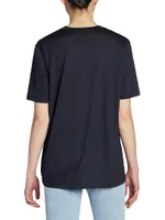 Cassandre T-Shirt Wool And Silk Jersey