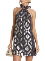 Sam Geometric Minidress