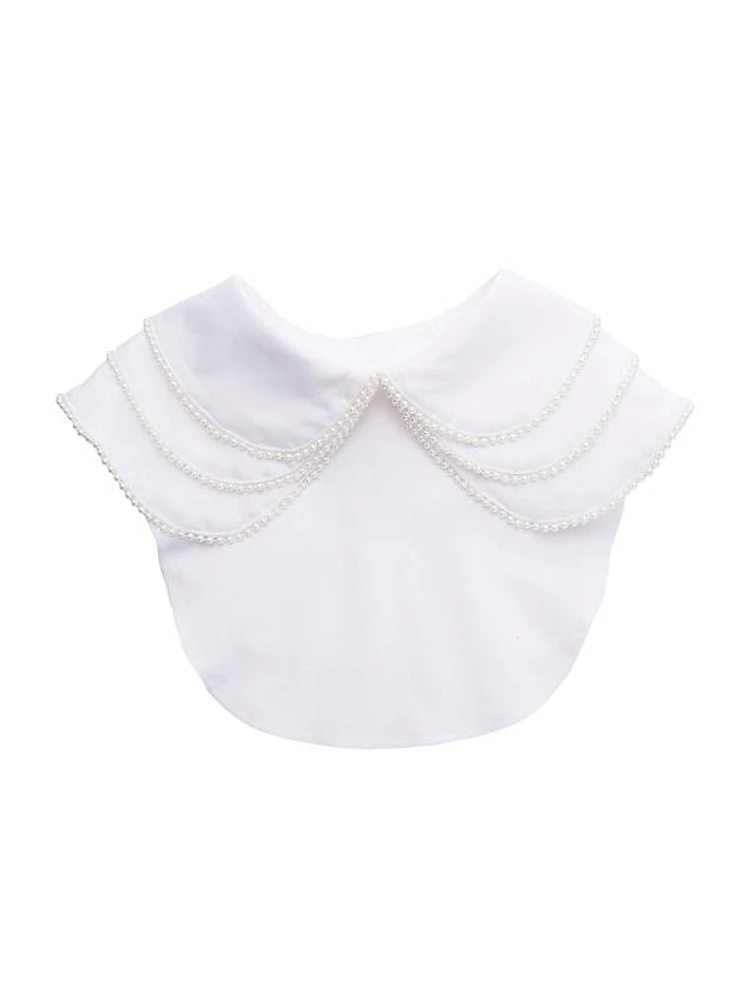 Loretta Layered Faux Pearl Collar