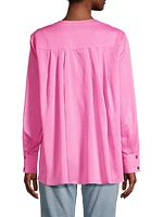 Cassian Boxy V-Neck Blouse