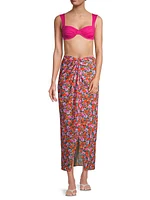 Mia Floral Cover-Up Skirt