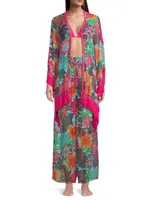 Lilyana Floral Duster Dress