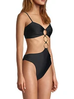 Zayla O-Ring One-Piece Swimsuit