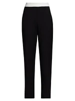 Femi Cotton-Blend Trousers