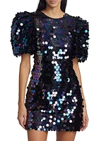 Carolyn Pailette Sequin Minidress