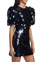 Carolyn Pailette Sequin Minidress