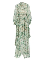 Joplin Smocked Floral Maxi Dress