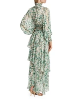 Joplin Smocked Floral Maxi Dress