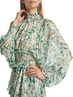 Joplin Smocked Floral Maxi Dress