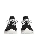 Speed 2.0 Lace-Up Graffiti Recycled Knit Sneakers