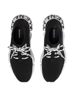 Speed 2.0 Lace-Up Graffiti Recycled Knit Sneakers