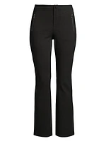 Ponte Slim Flared Pants