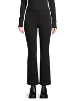 Ponte Slim Flared Pants