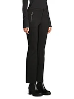 Ponte Slim Flared Pants