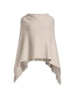 Metallic Fringe Go-To Poncho