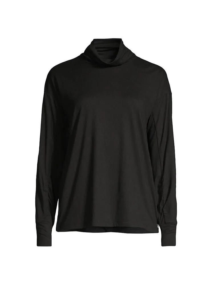 Brushed Flow Turtleneck