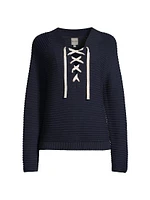 Sailor Lace-Up Sweater