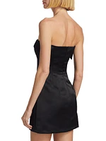 Duchess Strapless Minidress