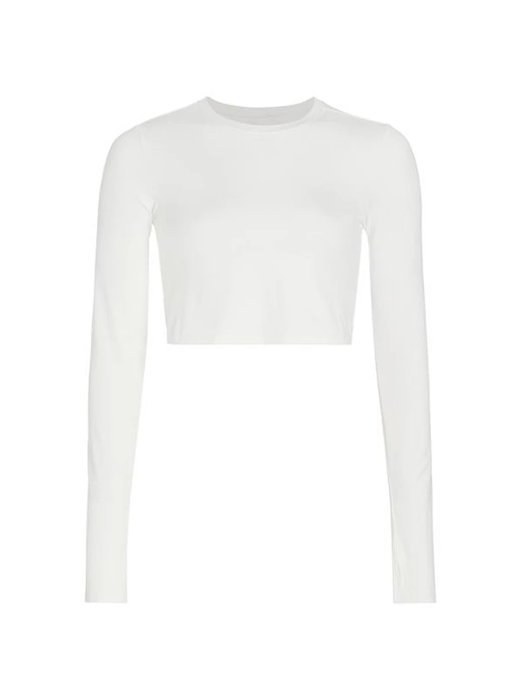 Airweight Long-Sleeve Crop Top