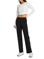 Airweight Long-Sleeve Crop Top