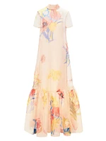 Calluna Floral Organza Gown