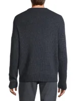 Boiled Cashmere Thermal Crewneck Sweater