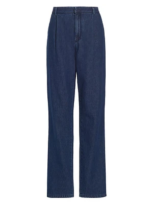 Maggie Denim Straight-Leg Jeans