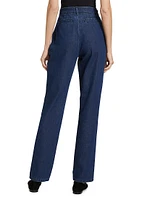 Maggie Denim Straight-Leg Jeans