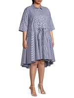 Meadow Cotton Shirtdress