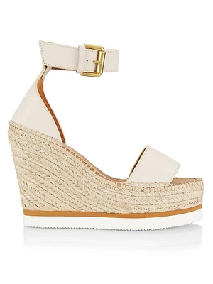 Glyn 110MM Espadrille Wedge Sandals