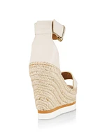 Glyn 110MM Espadrille Wedge Sandals