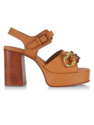 Monyca 110MM Leather Platform Sandals