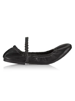 Kaddy Leather Ballet Flats