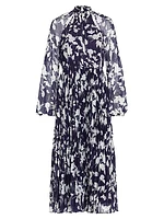 Abbie Floral Chiffon Maxi Dress