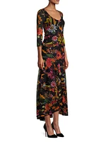 Abito Floral Maxi-Dress