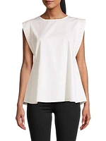 Duras Cotton Sateen Blouse