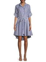 Meadow Striped Shirtdress