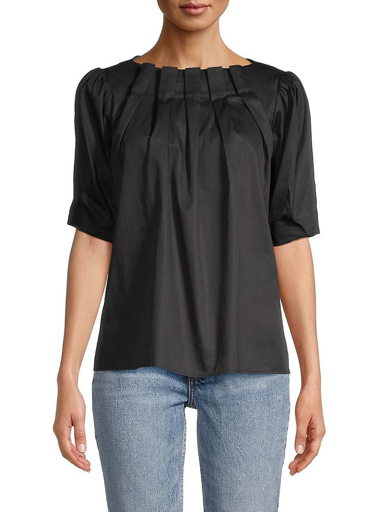 Zaylee Pleated Blouse