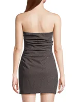 Carter Strapless Diamante Minidress