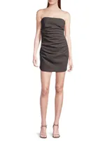 Carter Strapless Diamante Minidress