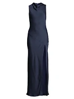 Nya Satin Sleeveless Maxi Dress