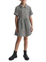 Little Girl's & Girl's Junip Tweed Dress